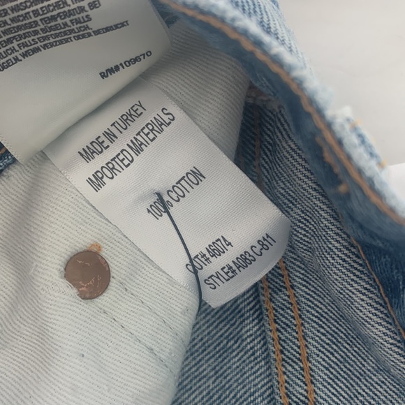 Agolde denim shorts - Picture 4 of 4